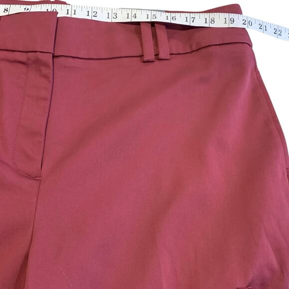 Chico's Pants NWT Size 3.5P (18 Petite) Blackcurrant Sateen Dress Cargo Pants - Picture 7 of 9